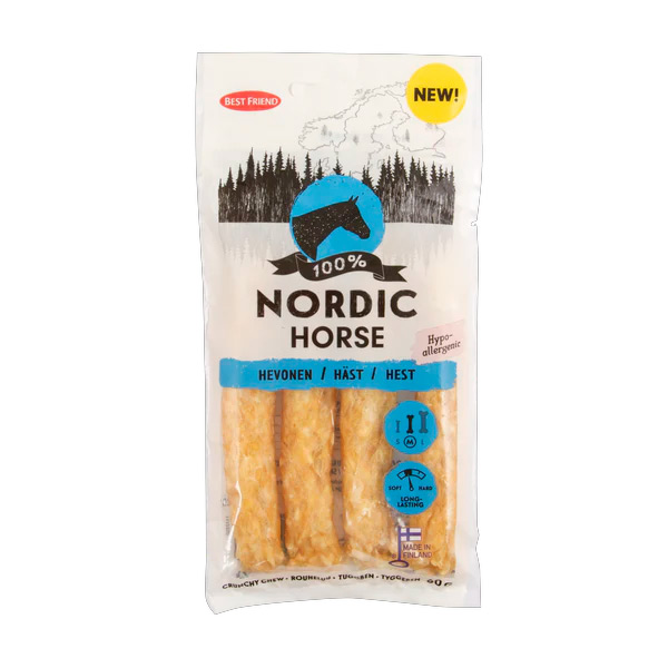 Best Friend Nordic Hevonen pururulla 4 kpl