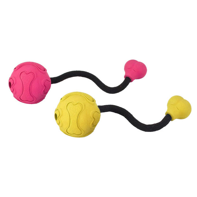 Flyball kumipallo